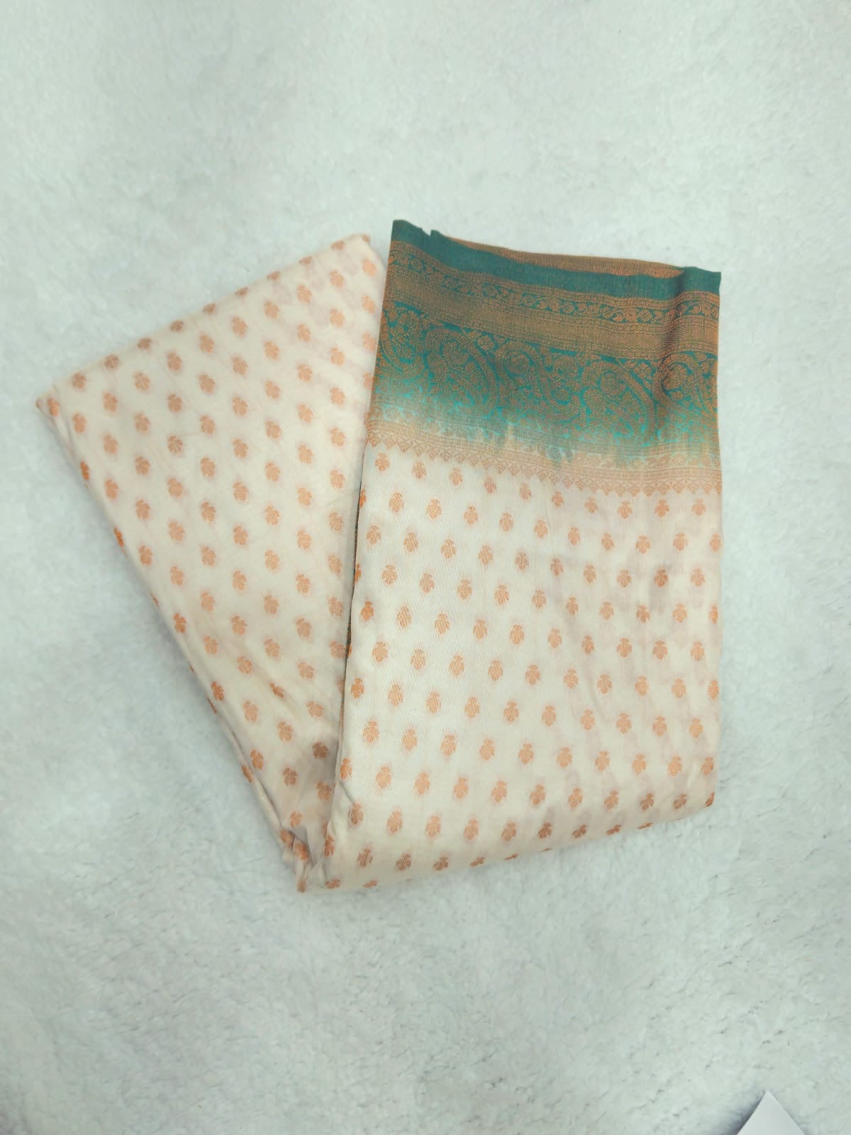 Semi Banarasi Saree with Blouse