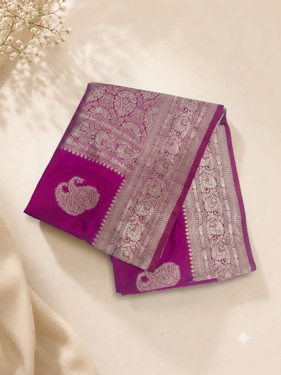 Satil silk Saree