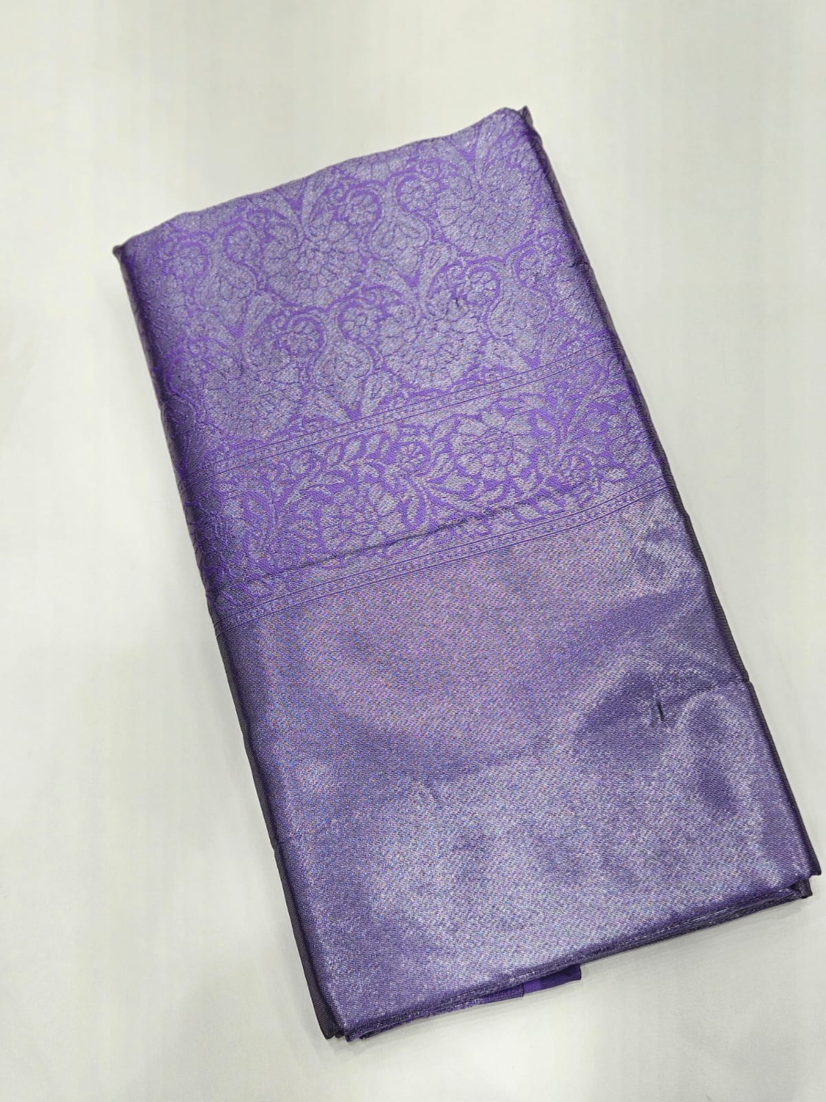 Vijay Silver Jacquard saree