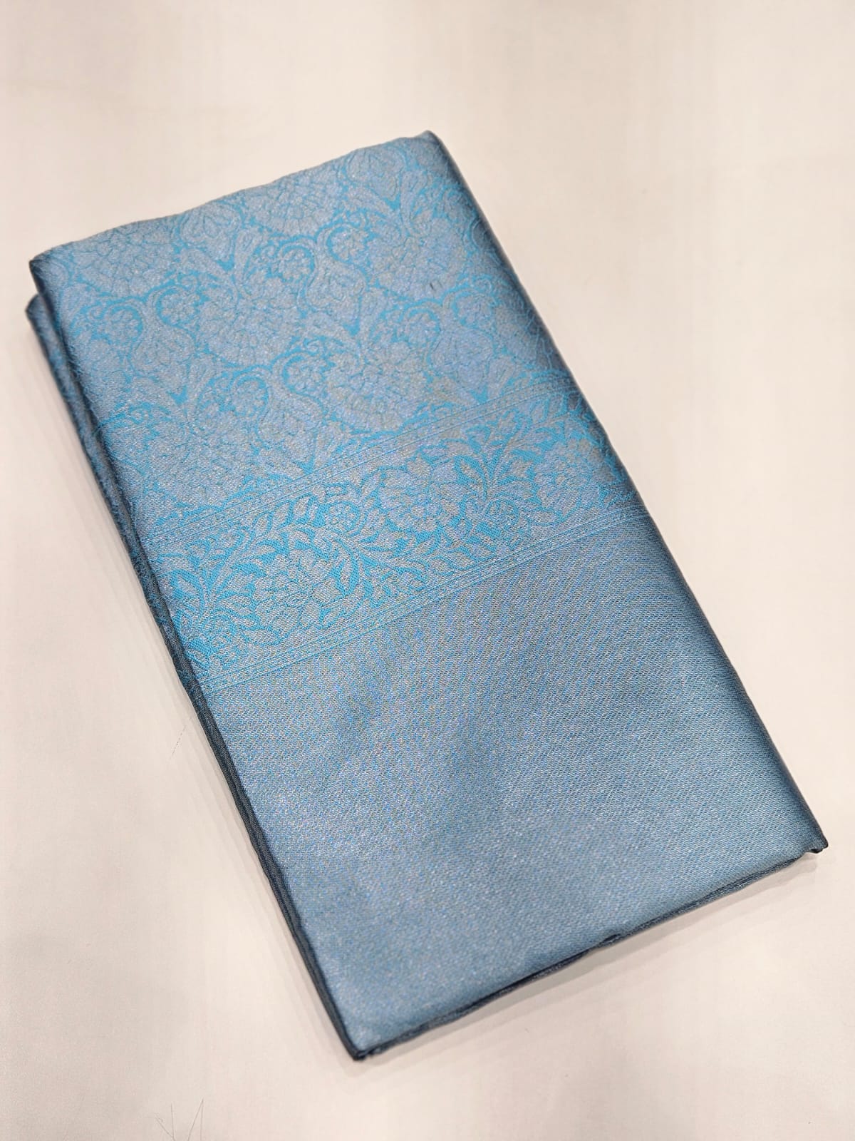 Vijay Silver Jacquard saree