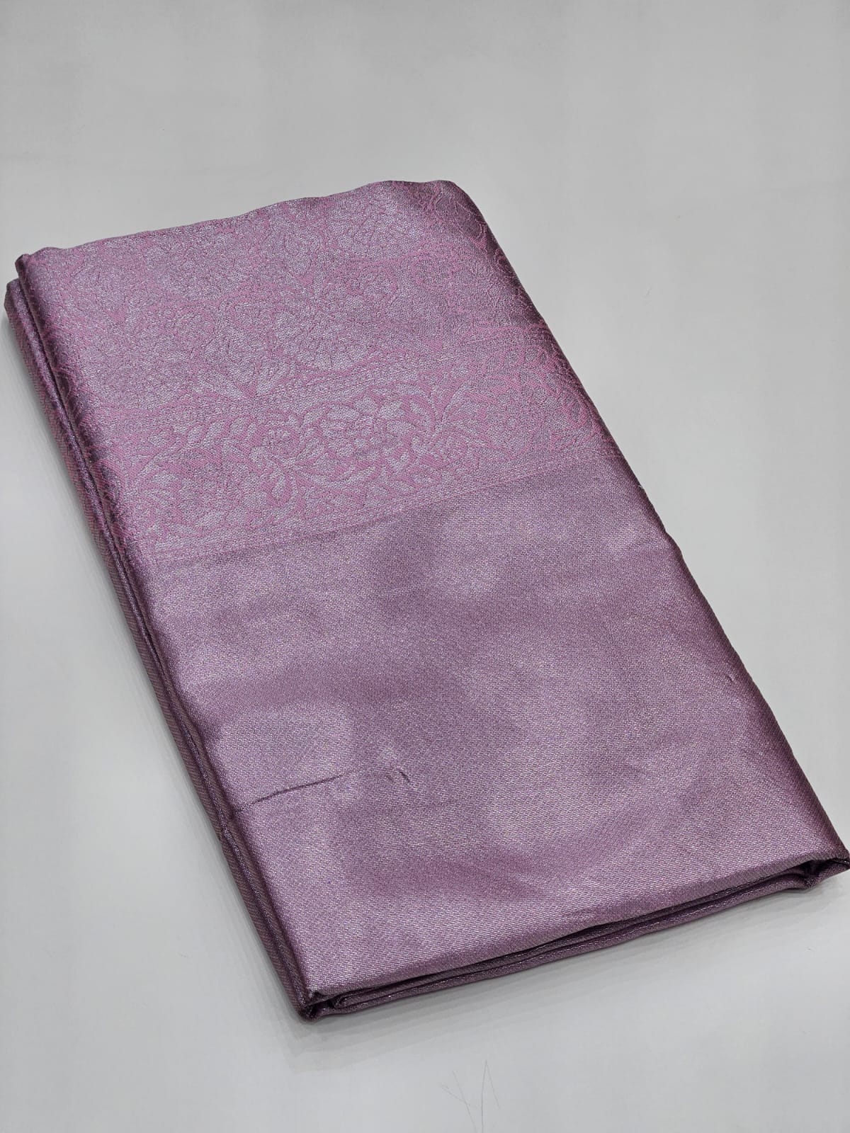 Vijay Silver Jacquard saree