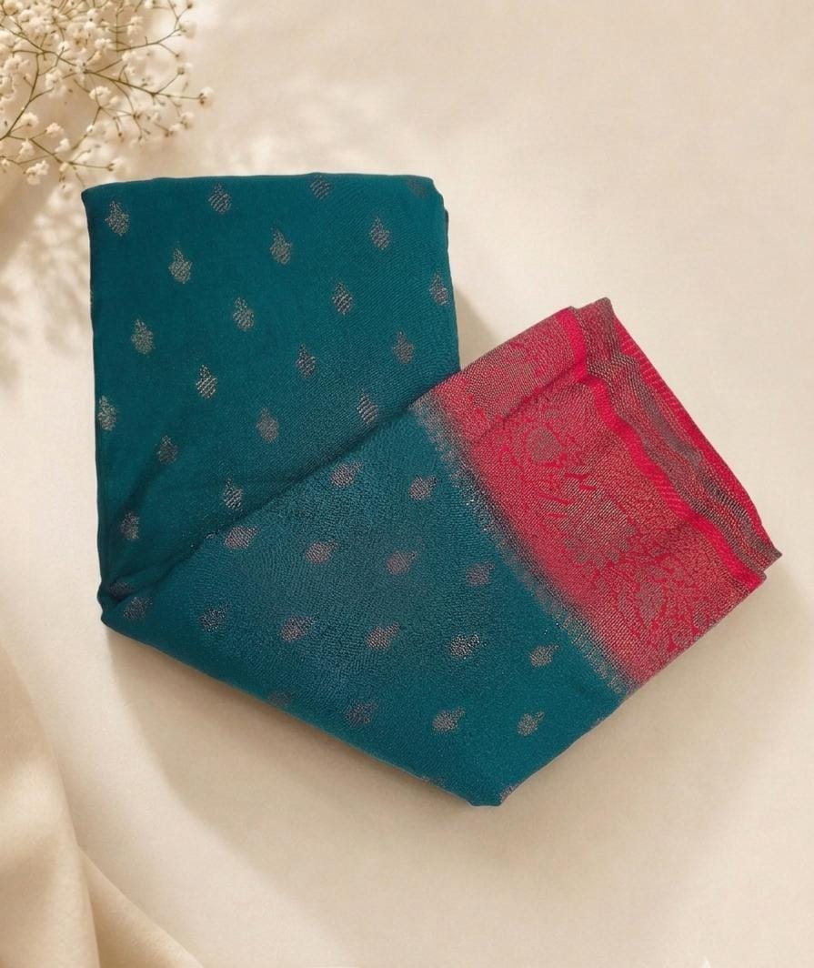 Banarasi Silk Saree with Blouse